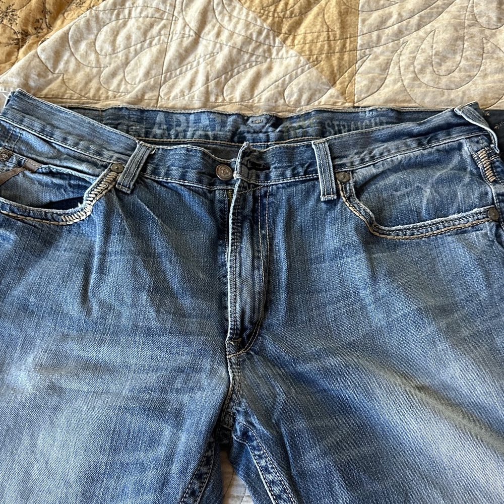 Ariat Men's Relaxed Fit Blue Jeans